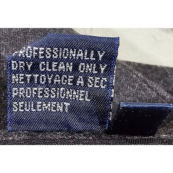 Vintage Burberrys Of London Skirt Gray Wool Pencil Career WOMENS SIZE 14P - Picture 10 of 10